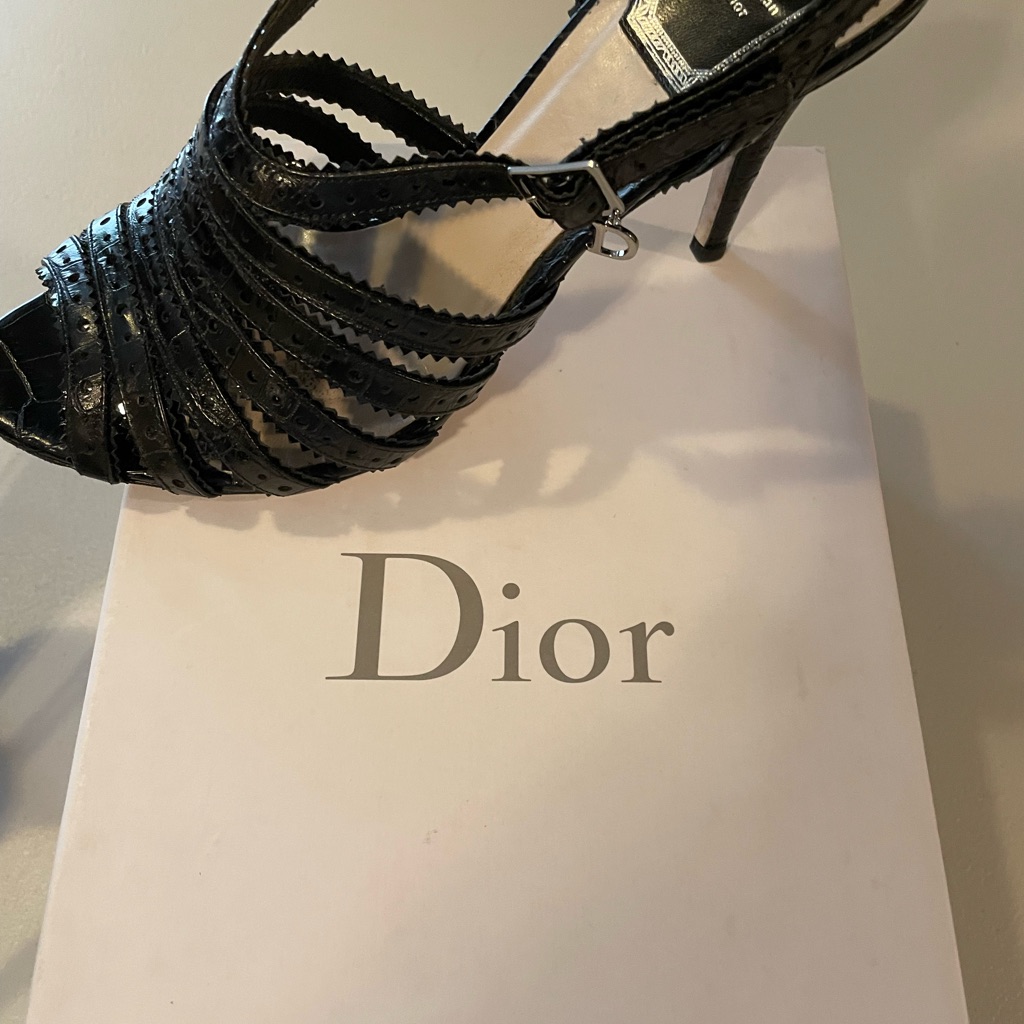 Dior Python Sandal